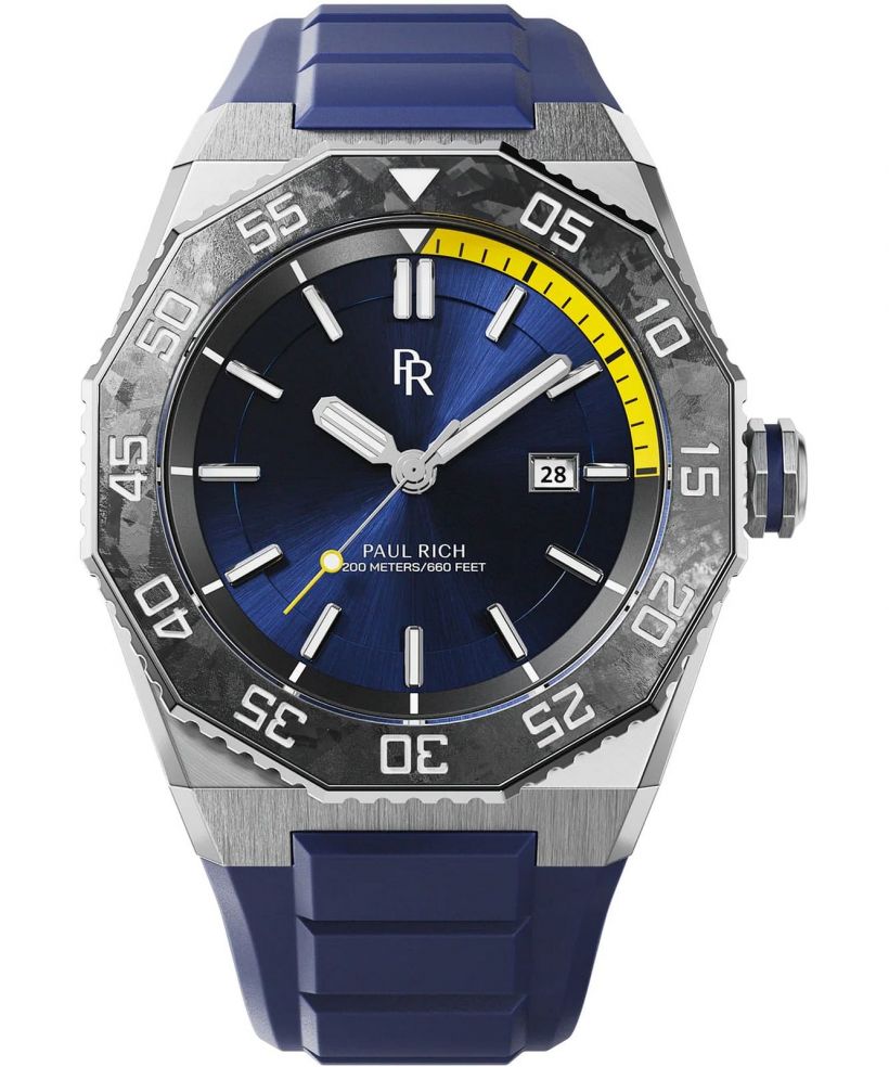 Orologio da Uomo Paul Rich Aquacarbon Pro Horizon Blue Sunburst