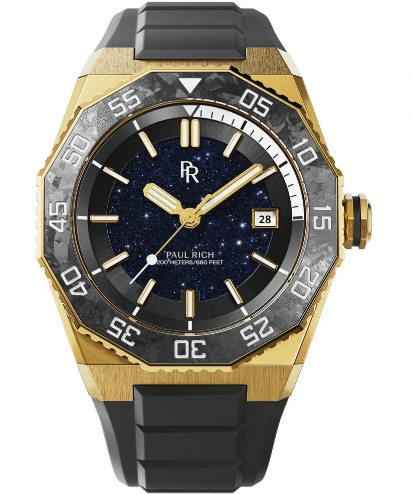 Orologio da Uomo Paul Rich Aquacarbon Pro Imperial Gold Aventurine