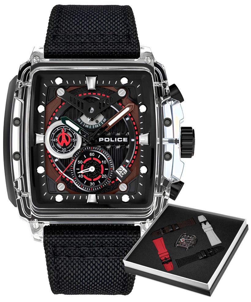 Orologio da Uomo Police Clout SET