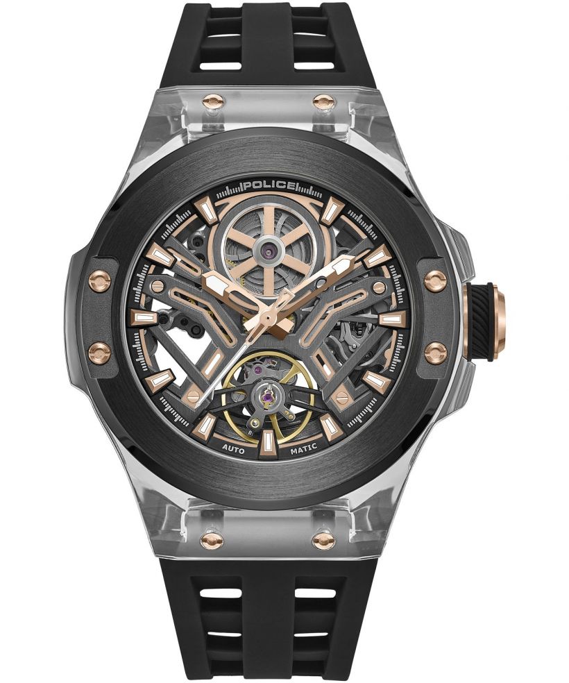 Orologio da Uomo Police Cyclone Skeleton Automatic
