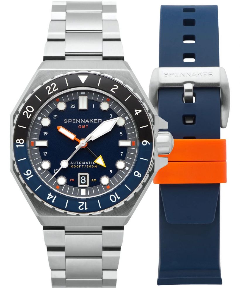 Orologio da Uomo Spinnaker Dumas GMT Automatic Navy Black Limited Edition