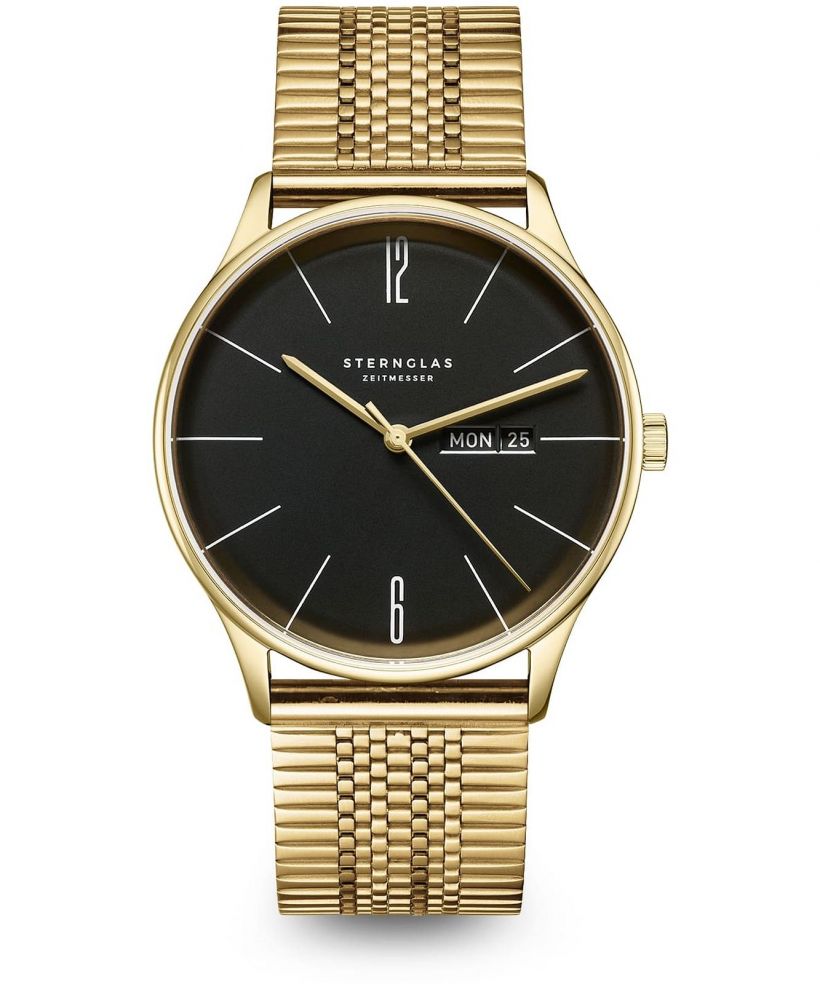 Orologio da Uomo Sternglas Berlin Metro Piano Black