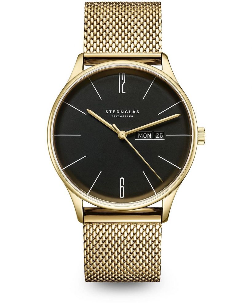 Orologio da Uomo Sternglas Berlin Metro Piano Black