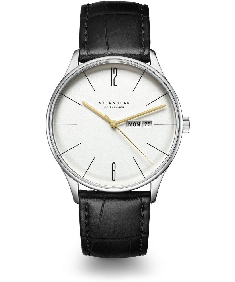 Orologio da Uomo Sternglas Berlin Metro Silver