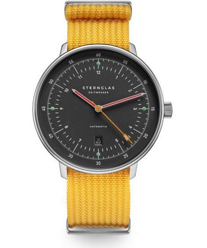 Orologio da Uomo Sternglas Hamburg Neugraphit Automatic