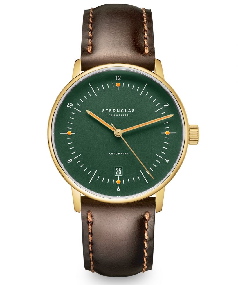 Orologio da Uomo Sternglas Naos Green Gold Automatic