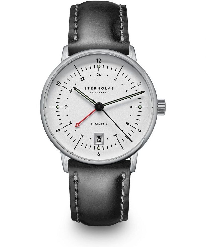 Orologio da Uomo Sternglas Naos Pro GMT Automatik