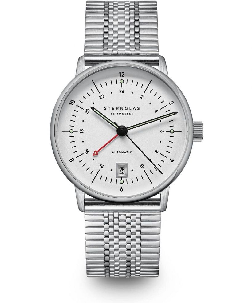 Orologio da Uomo Sternglas Naos Pro GMT Automatik