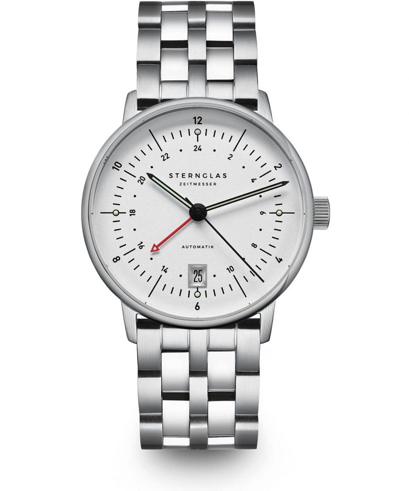 Orologio da Uomo Sternglas Naos Pro GMT Automatik