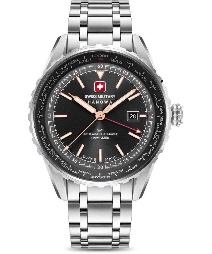 Orologio da Uomo Swiss Military Hanowa Afterburn GMT