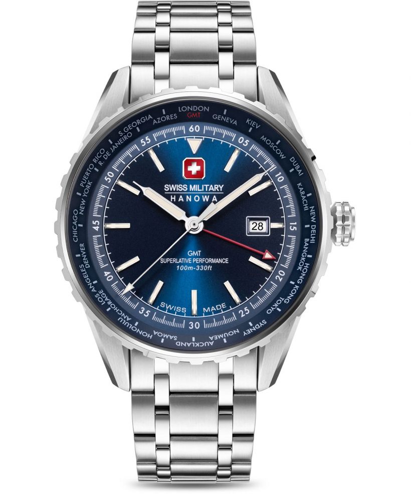 Orologio da Uomo Swiss Military Hanowa Afterburn GMT