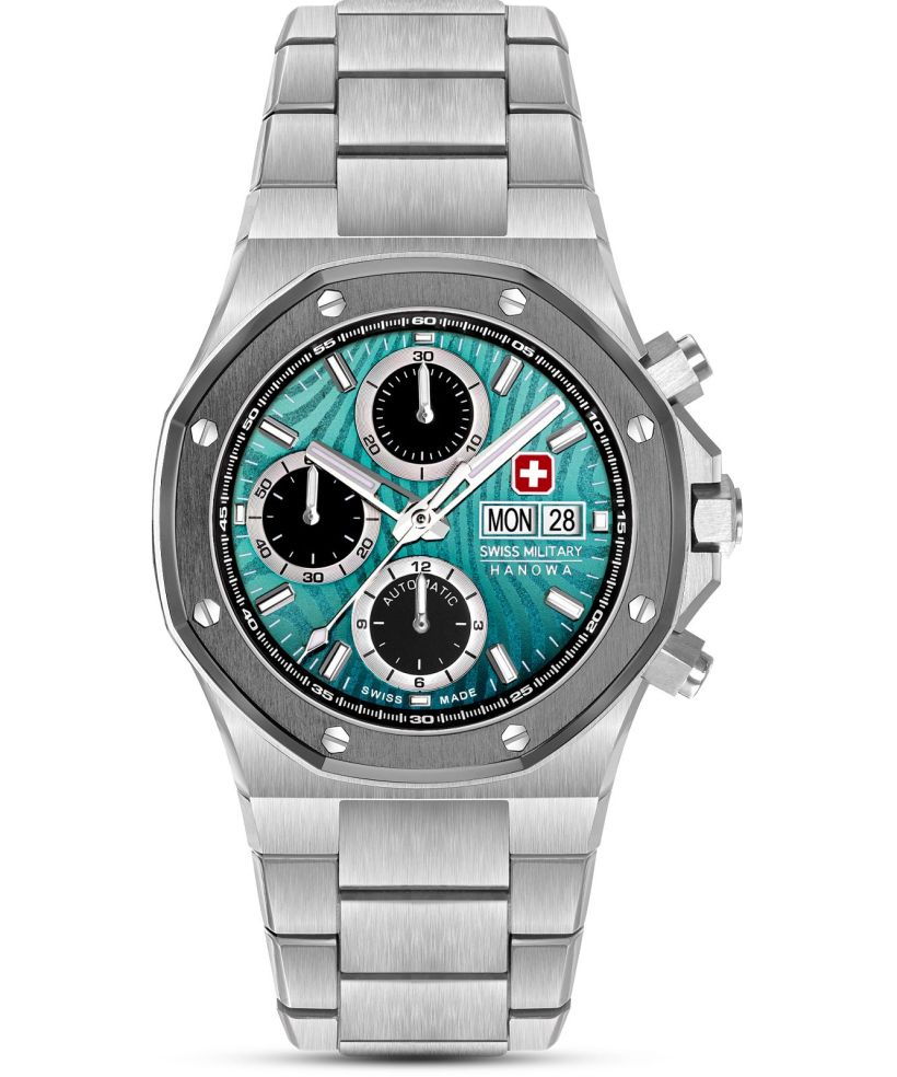 Orologio da Uomo Swiss Military Hanowa Damask Legends Icewater Automatic Chronograph