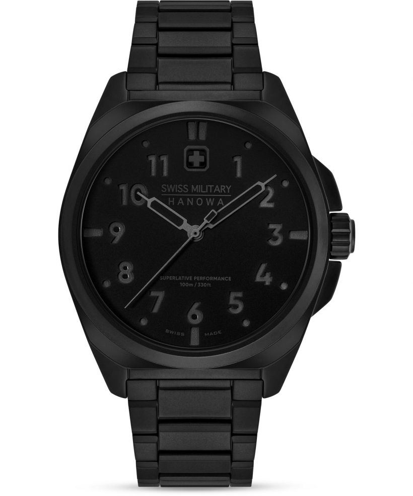 Orologio da Uomo Swiss Military Hanowa Fieldmaster Stealth