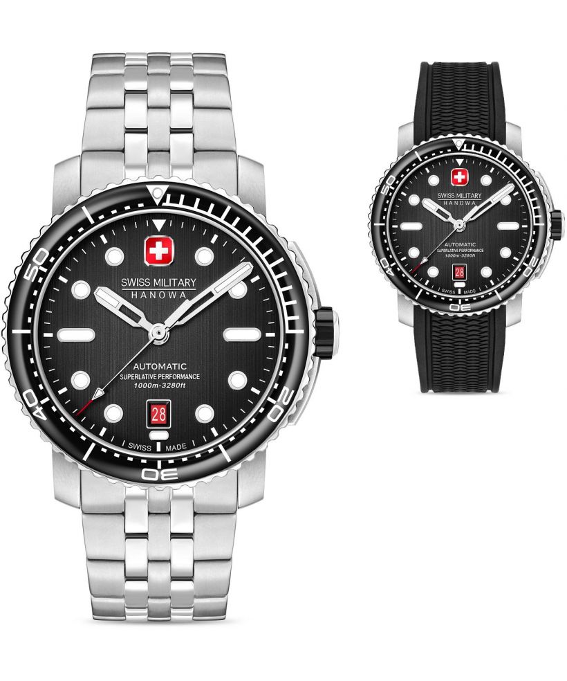 Orologio da Uomo Swiss Military Hanowa Maitre Plongeur Automatic SET