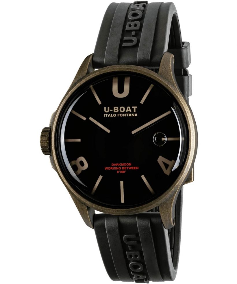 Orologio da Uomo U-Boat Darkmoon 40mm BK Brown Vintage