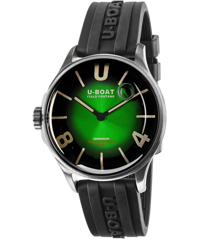 Orologio da Uomo U-Boat Darkmoon 40mm Green SS Soleil
