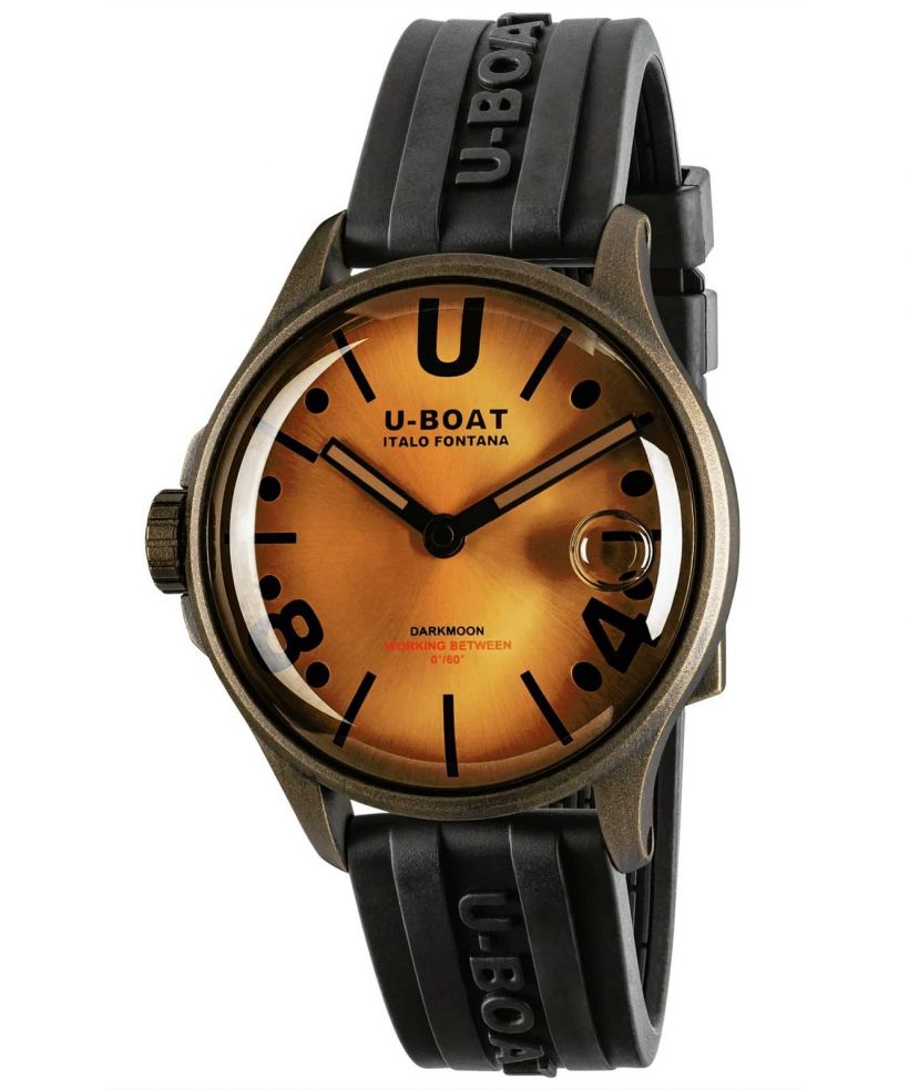 Orologio da Uomo U-Boat Darkmoon Black Vintage
