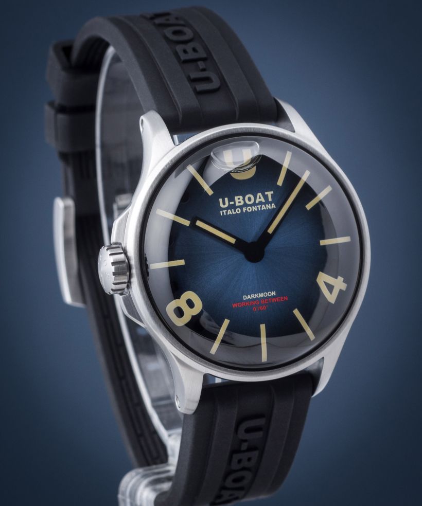 Orologio da Uomo U-Boat Darkmoon Blue Soleil SS