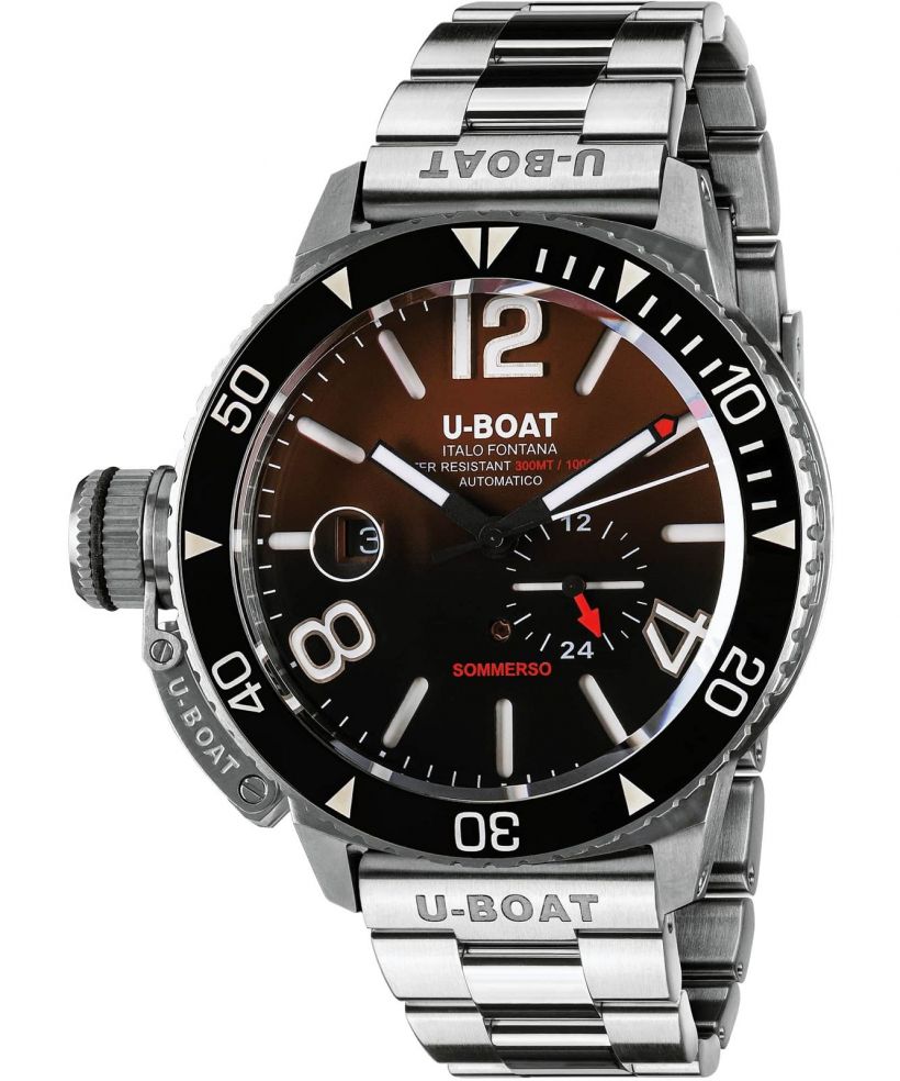 Orologio da Uomo U-Boat Sommerso Ceramic Bordeaux