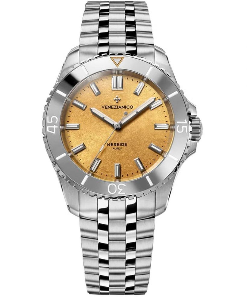 Orologio da Uomo Venezianico Nereide Aureo Gold Automatic