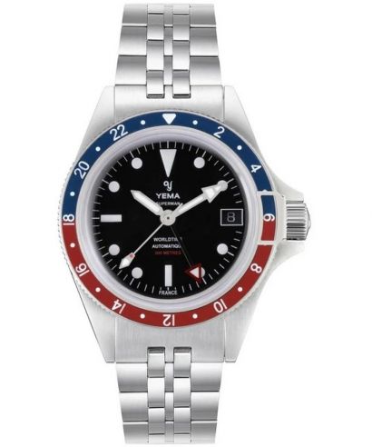 Orologio da Uomo Yema Superman 500 GMT Pepsi