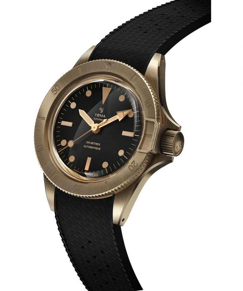 Orologio da Uomo Yema Superman Bronze CMM.10 Black Limited Edition