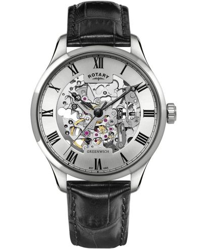Orologio da Uomo Rotary Greenwich Automatic Skeleton