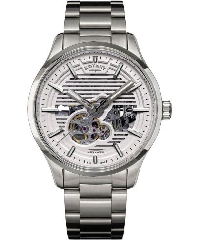 Orologio da Uomo Rotary Greenwich Automatic Skeleton