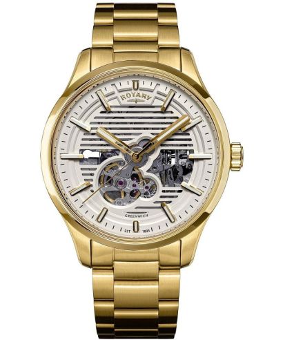 Orologio da Uomo Rotary Greenwich Automatic Skeleton