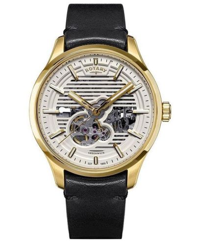 Orologio da Uomo Rotary Greenwich Automatic Skeleton