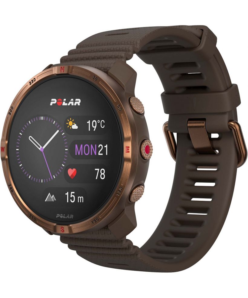 Orologio Sportivo Unisex Polar Grit X2 Brown Copper