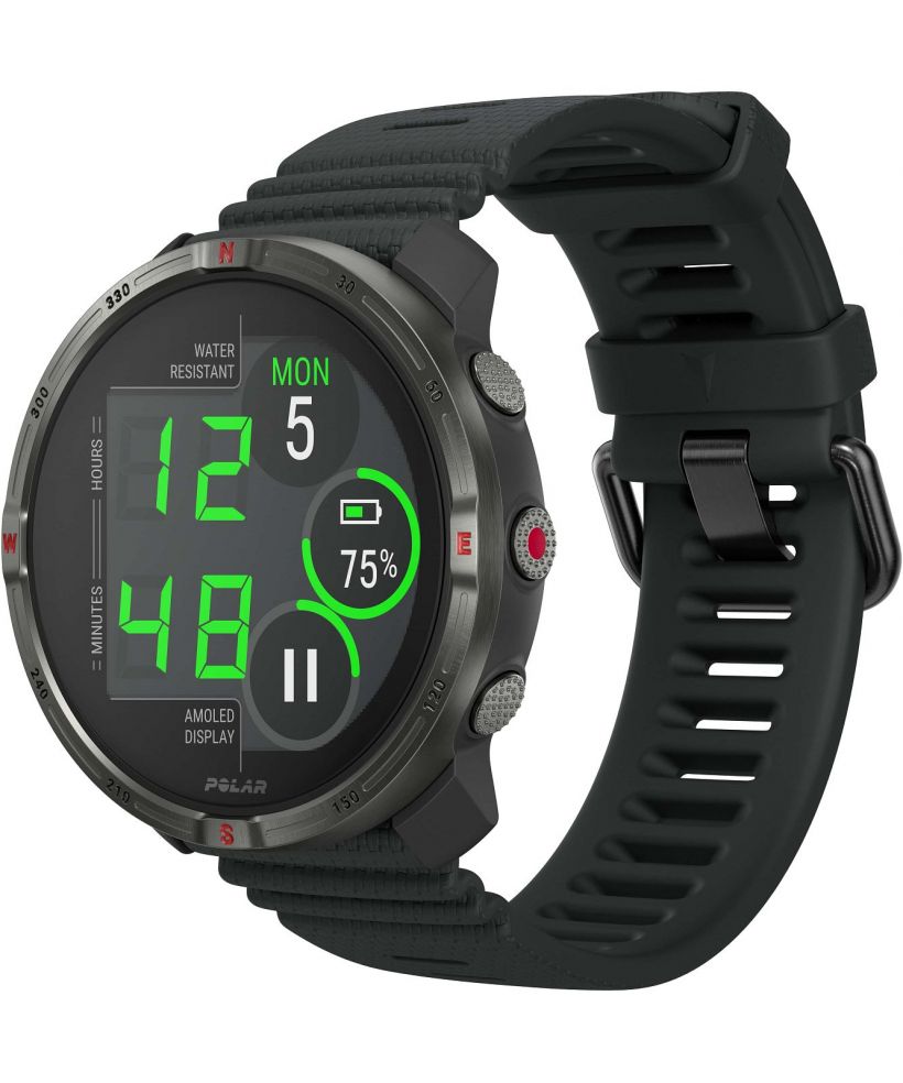 Orologio Sportivo Unisex Polar Grit X2 Night Black