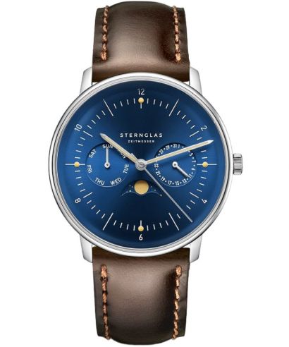 Orologio da Uomo Sternglas Naos Moonphase
