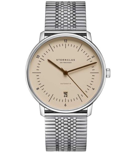 Orologio da Uomo Sternglas Naos Sand Brown Automatic