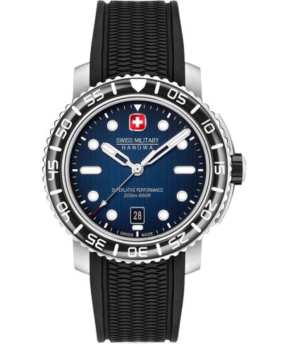 Orologio da Uomo Swiss Military Hanowa Black Marlin