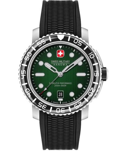 Orologio da Uomo Swiss Military Hanowa Black Marlin