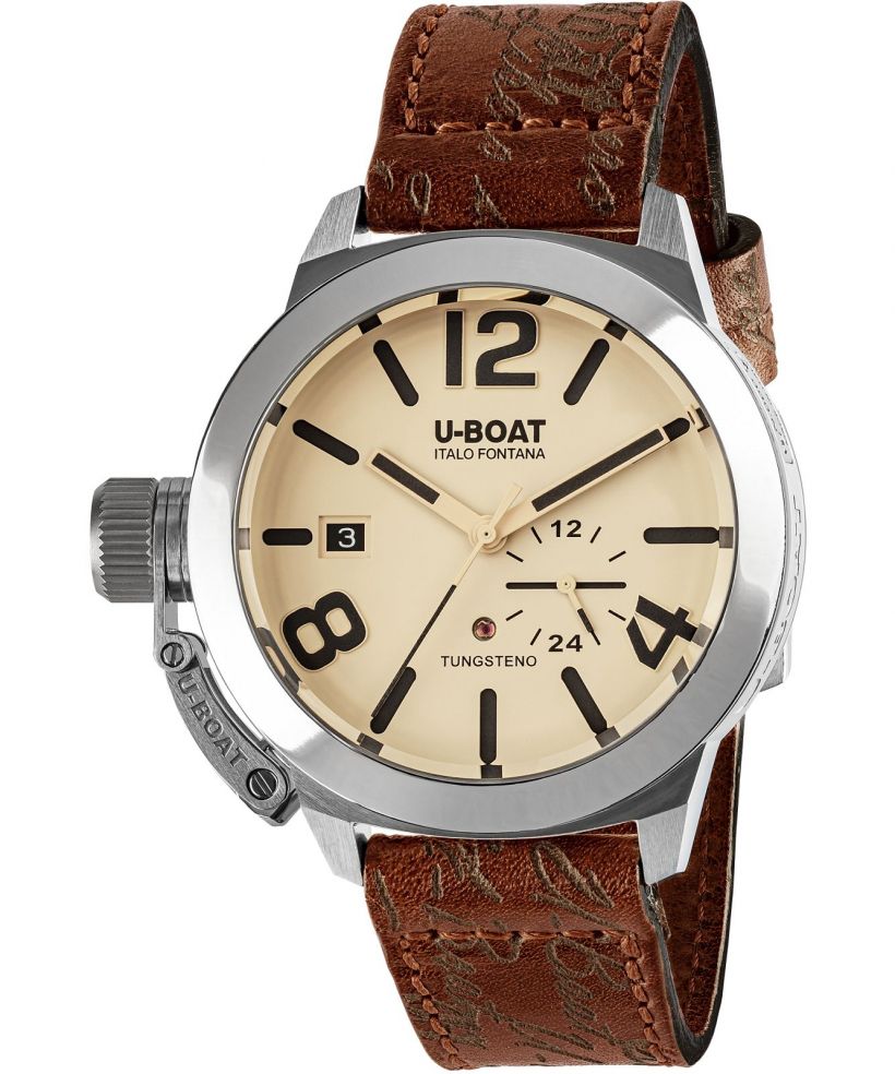 Orologio Unisex U-Boat Classico 42 Tungsteno Beige