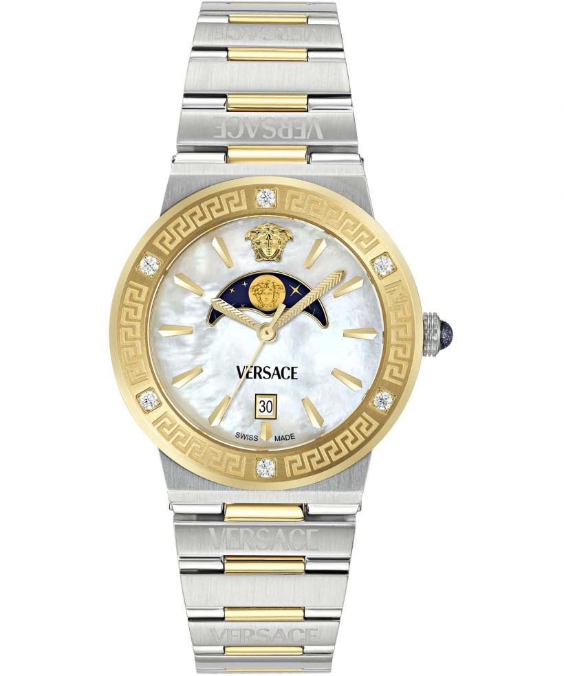 Orologio Unisex Versace Greca Logo Moonphase