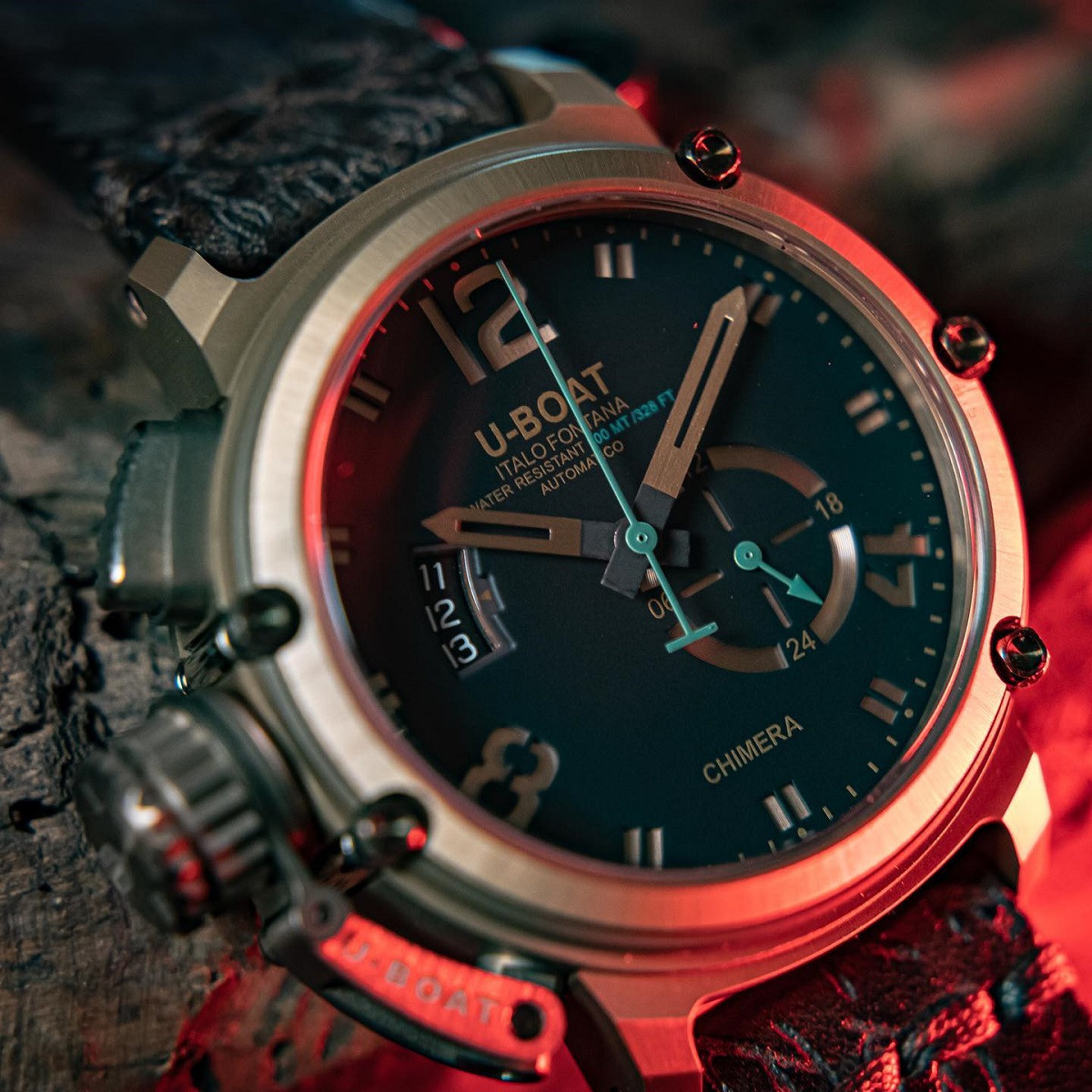 Orologio da Uomo U-Boat Chimera Green Bronze Limited Edition