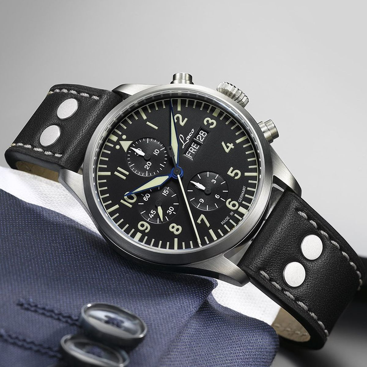Orologio da Uomo Laco Kiel Chronograph Automatic