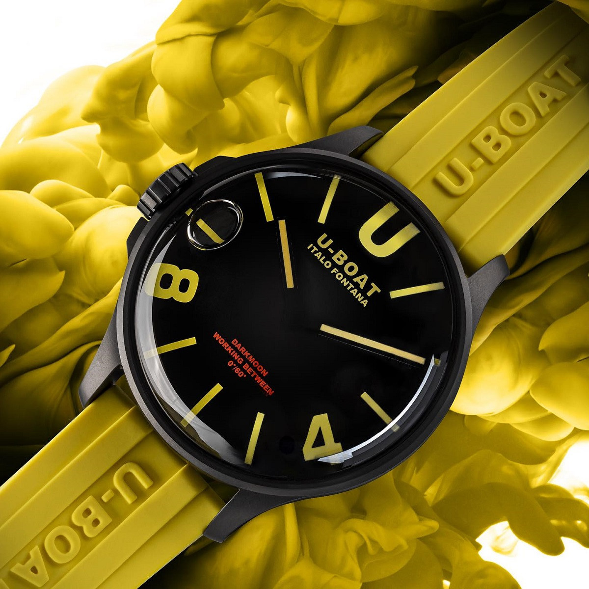 Orologio da Uomo U-Boat Darkmoon 44 BK Yellow PVD