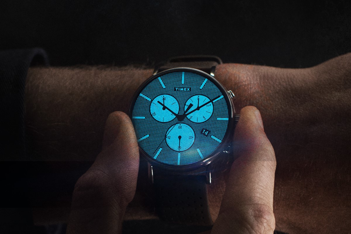 Retroilluminazione Indiglo del marchio Timex
