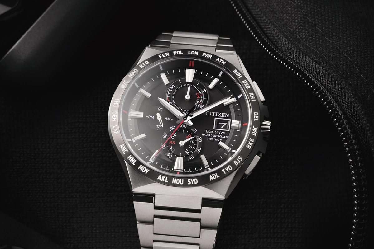 Citizen Radio Controlled Super Titanium Eco-Drive zegarek bez niklu